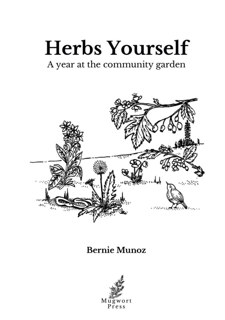 Herbs yourself. A year at the community garden